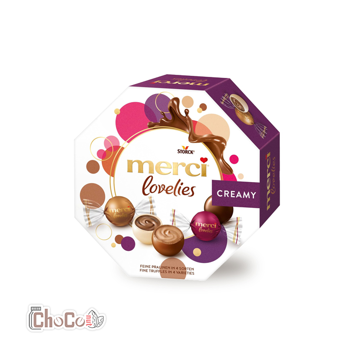 شکلات کادویی مرسی لاولیز | merci chocolate loveliz