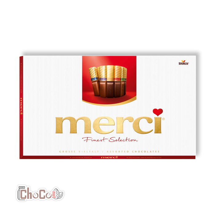 شکلات کادویی مرسی بزرگ | merci 400 gr