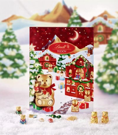ادونت کلندر لینت طرح برف | Lindt