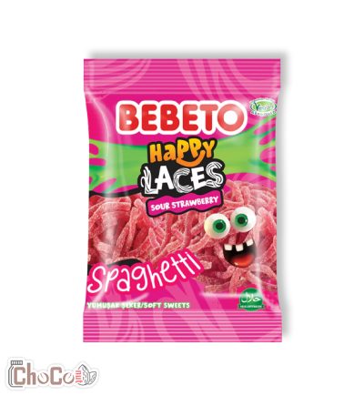پاستیل ببتو اسپاگتی توت فرنگی | Bebeto