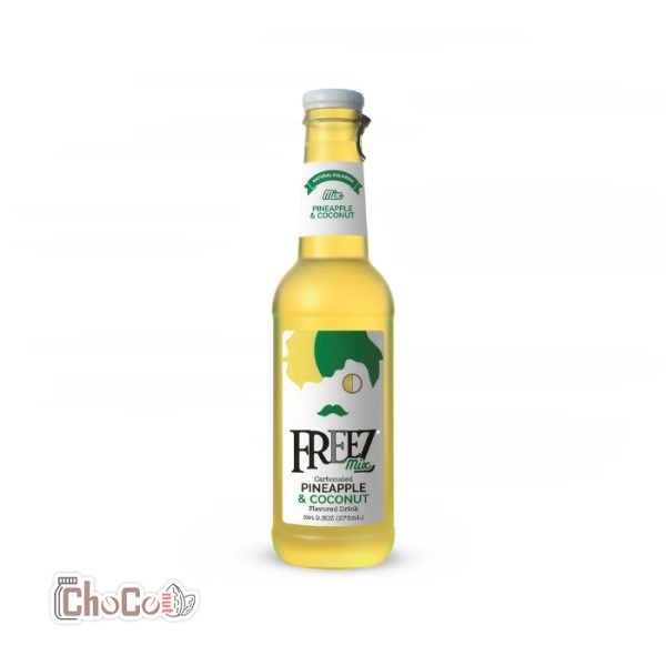نوشیدنی گازدار فریز طعم آناناس و نارگیل | Freez Pineapple & Coconut
