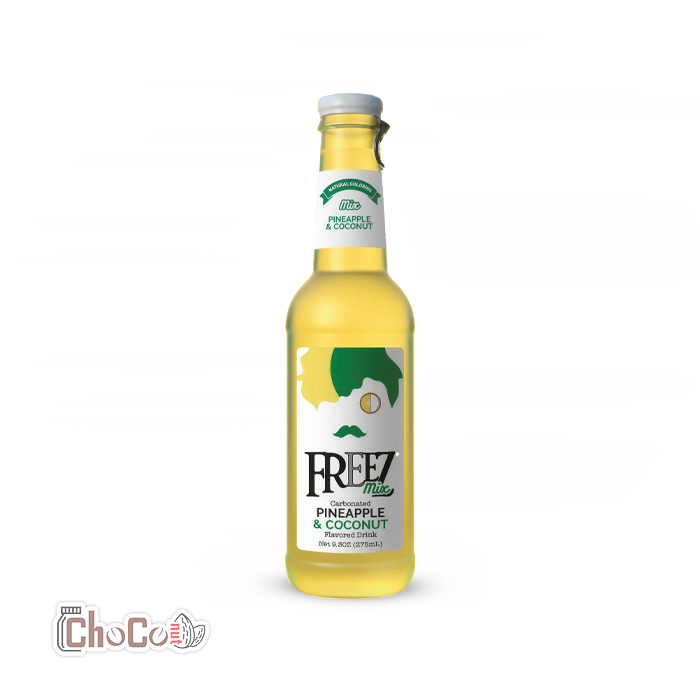 pineapple-coconut نوشیدنی گازدار فریز طعم آناناس و نارگیل | Freez Pineapple & Coconut