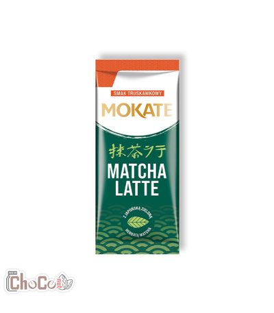 ماچا لاته موکاته طعم توت فرنگی | Mokate