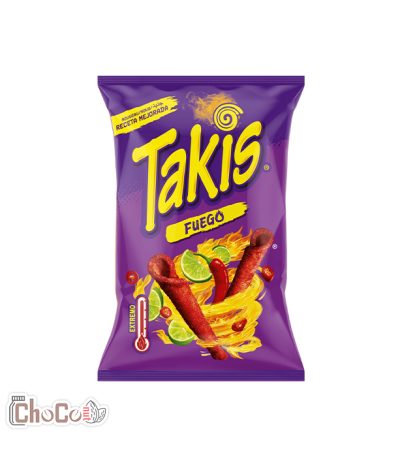 چیپس تاکیس فوئگو لیمو و تند |‌ Takis fuego