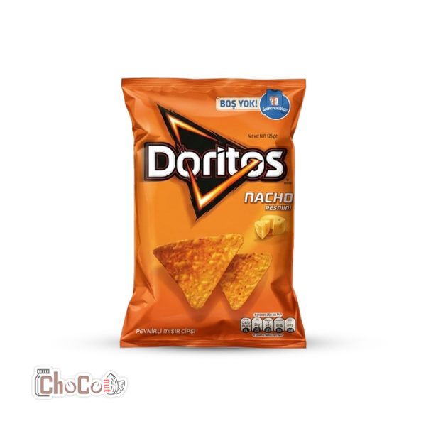 دوریتوس ناچو پنیر ۱۲۵ گرم | Doritos Nacho Peynirli Mısır Cipsi