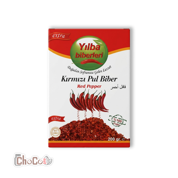 PULLBIBER پودر پول بیبر قرمز ییلبا ۲۰۰ گرم | Yılba Kırmızı Pul Biber