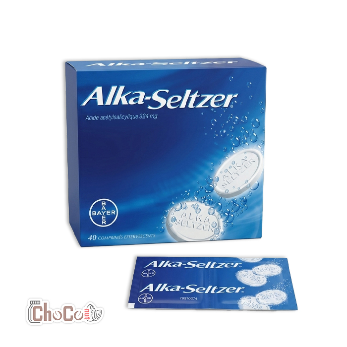 alka-france قرص جوشان آلکا سلتزر اورجینال بایر 40 عددی | Alka-Seltzer Original