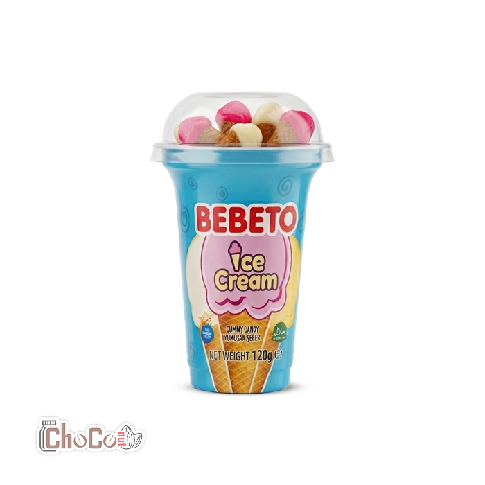 bebeto-ice-cream پاستیل ببتو لیوانی با طعم بستنی | Bebeto
