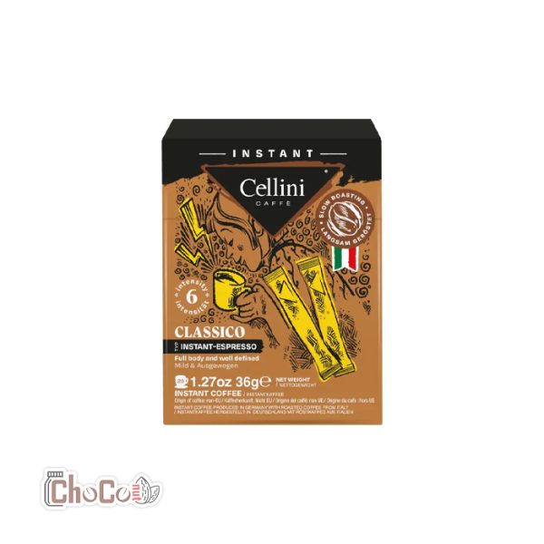 اسپرسو ساشه‌ای چلینی | Cellini Instant Espresso Sticks