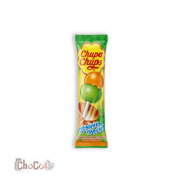 آبنبات چوبی چوپا چاپس طعم پرتقال و لیمو | Chupa Chups