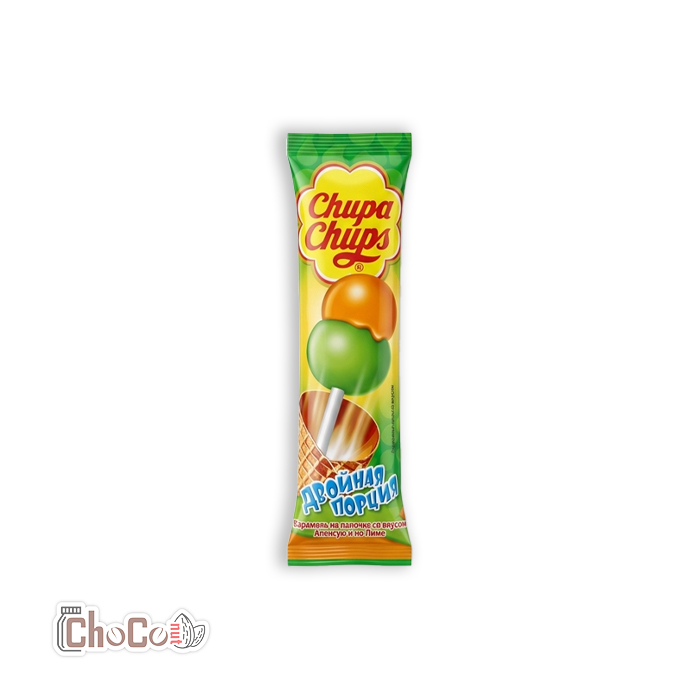 آبنبات چوبی چوپا چاپس طعم پرتقال و لیمو | Chupa Chups