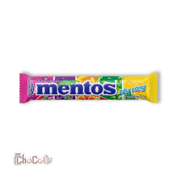 آبنبات منتوس رنگین‌کمان | Mentos Rainbow Fruit