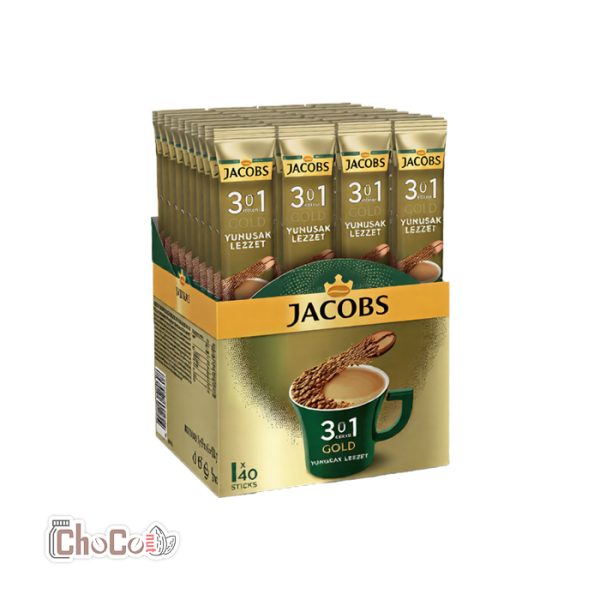 قهوه فوری ساشه ای جاکوبز 3 در 1 گلد | Jacobs 3 in 1 Gold