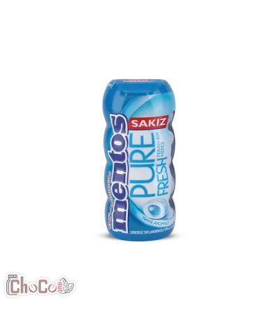 آدامس منتوس قوطی عسلی 30گرم نعنا یخی | MENTOS GUM