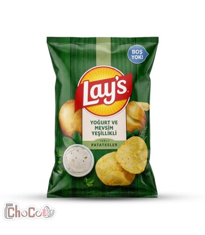 چیپس لیز با طعم ماست و سبزیجات | Lay’s Yoğurt ve Mevsim Yeşillikli