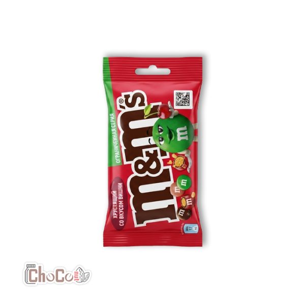 اسمارتیز ام اند ام کریسپی با طعم آلبالو 45 گرم | M&M's Crispy Cherry 45g
