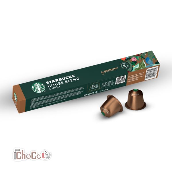 کپسول قهوه استارباکس مدل هاوس بلند | Starbucks House Blend