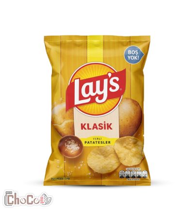 چیپس لیز با طعم کلاسیک نمکی | Lay’s Klasik