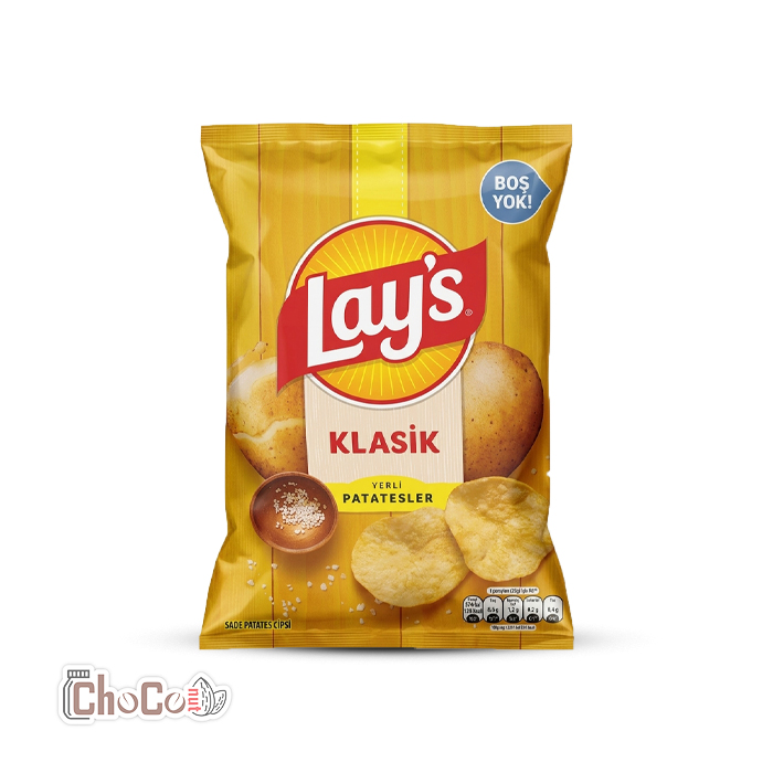 چیپس لیز با طعم کلاسیک نمکی | Lay’s Klasik