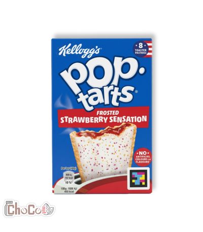 بیسکوییت پاپ تارتس توت فرنگی 384 گرم | Kellogg's Pop Tarts