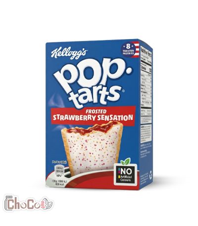 بیسکوییت پاپ تارتس توت فرنگی 384 گرم | Kellogg's Pop Tarts