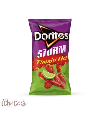 چیپس دوریتوس استورم با طعم لیمو فلفل ۱۲۵گرم | Doritos Storm Flamin Hot